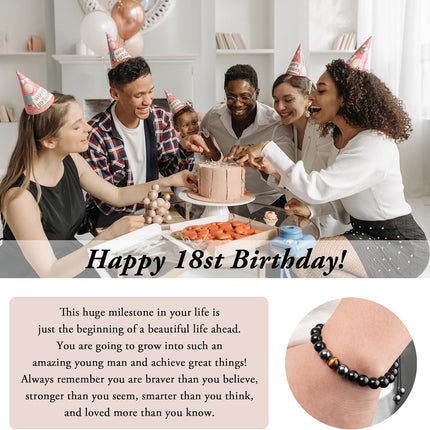 Sereney Graduation Gifts for Teens Boys Adults Son Teenage, Adjustable ID Triple Protection Happy Birthday Gifts for 9 10 11 12 13 15 16 21 30 40 50 60 Year Old Son Men Dad Grandson Brother Boyfriend