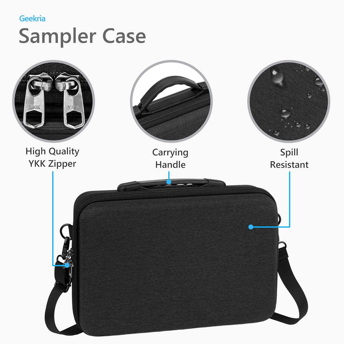Hard Shell Travel Case for Portable Groovebox and Audio Sampler - Dark Grey - photo 2
