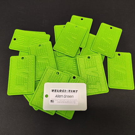 VelociTint Bedliner Pigment Concentrate 2oz Pouch for 2K Urethane Tintable Bed Liner 200+ Colors Available (Alien Green)