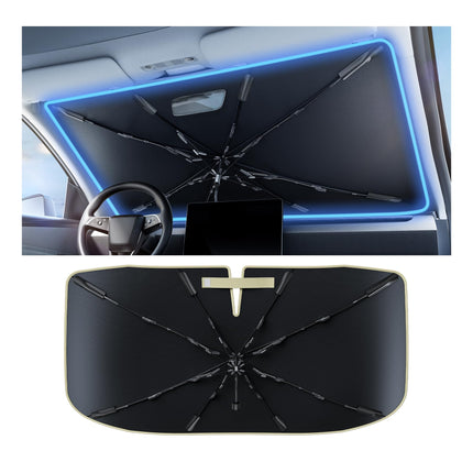2026 Windshield Sun Shade Umbrella [Vinyl Coating Heat Shield]