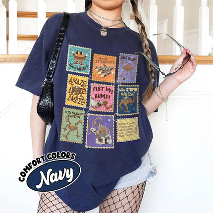 Comfort Colors Amaze Shirt - Project Hail Mary Stamps Tshirt - Rocky Jazz Hands Inspired Shirts - Fantasy Bookish Sweatshirt, Hoodie, Tank Top, Vneck Tee Multi