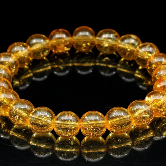SourceToHome FuenteACasa Natural Gemstone Beaded Stretch Bracelet for Men & Women — Home & Lifestyle