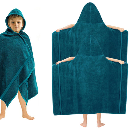 Hooded Bath Towel Wrap - Ultra Soft 100% Cotton Kids Towel