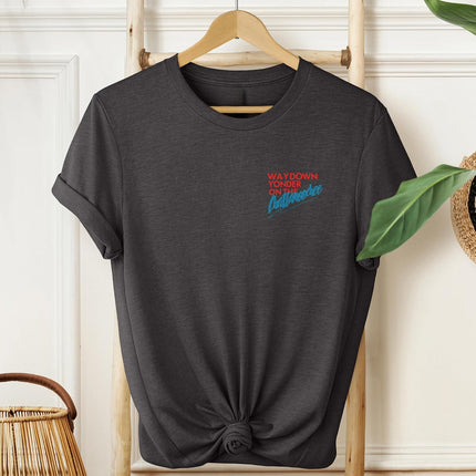 It Gets Hotter Than A Hoochie Coochie Shirt, Chattahoochee Retro 90s Country T-Shirts, Unisex Adult Size S - 2XL