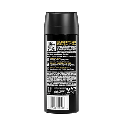 AXE Fine Fragrance Collection Body Spray Midnight Amber 72 Hour Freshness Aluminum Free 2.9 oz