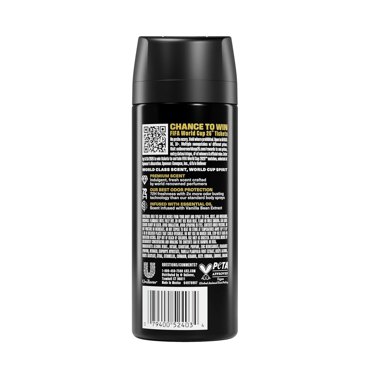 Fine Fragrance Collection Body Spray Midnight Amber 72 Hour Freshness Aluminum Free 2.9 oz - photo 2