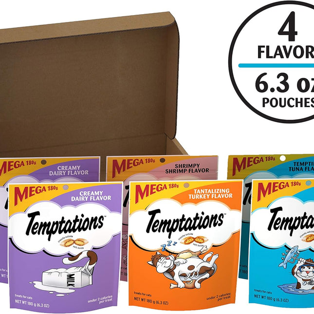 Cat Treats Classic Crunchy and Soft Cat Treats Variety Pack