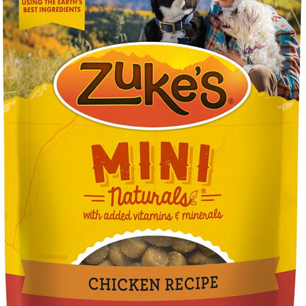 Zukes, Treats Mini Naturals Chicken Recipe, 6 Ounce