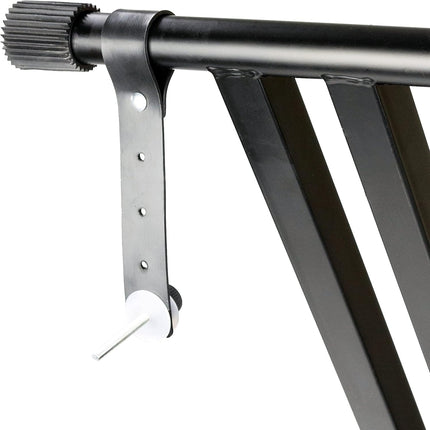 RockJam Adjustable Keyboard Stand with Locking Straps, Quick Release Mechanism, Keynote Stickers & Lessons
