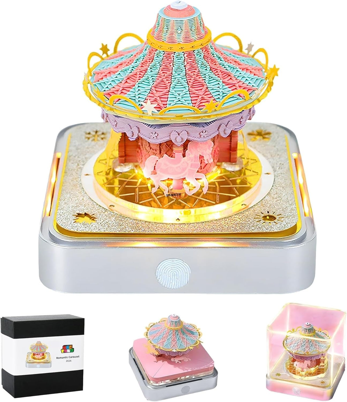 3D Art Calendar 2026 Magic Castle Memo Pad