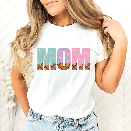 Matching Ice Cream Shirt for Birthday Family Shirts for Mom Dad Kids Birthday Gifts for Ice Cream Lovers First Mothers Days