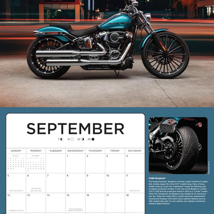 Harley-Davidson 2027 17x12: 16-Month Calendar--September 2026 through December 2027