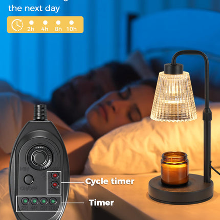 Candle Warmer Lamp with Timer, Birthday Gifts for Women Home Decor