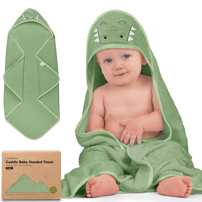 Large Hooded Baby Towel for Newborns and Toddlers