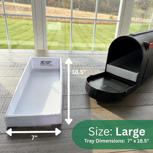 Slide-Out Mailbox Tray Insert and Extender
