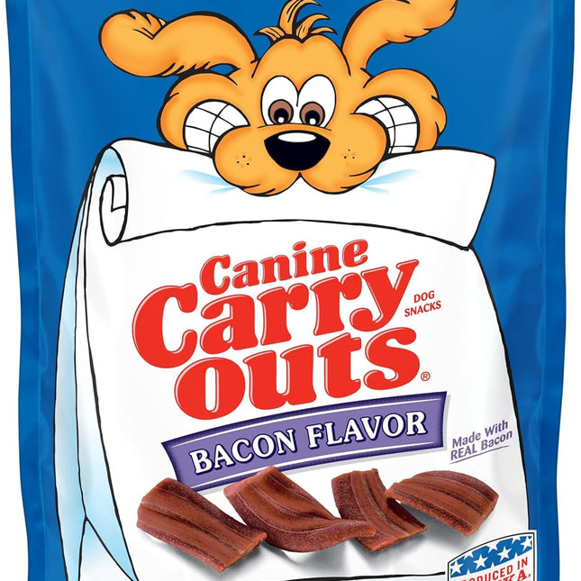 Dog Treats, Bacon Flavor, 22.5 Ounce (Pack of 4), Made with Real Bacon