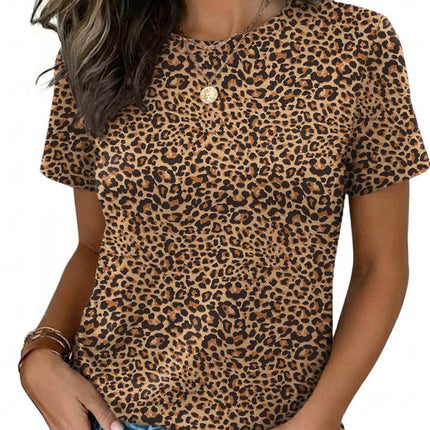 Womens Tshirt Short Sleeve Summer Tops Crewneck Casual Basic Tee Shirts Spring Clothes Trendy Outfit