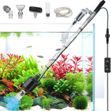 5 in 1 Electric Aquarium Gravel Cleaner, 360GPH Automatic Fish Tank