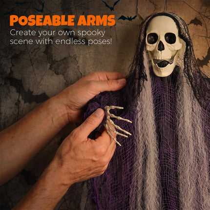 Halloween Decorations Outdoor Hanging Ghost: Spooky Haunted House Decor
