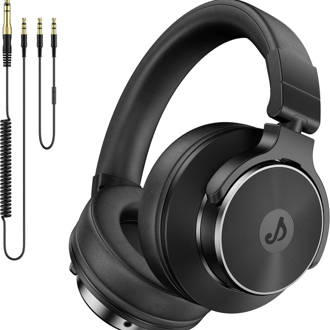 Over-Ear DJ Studio Monitor Headphones with 50mm Drivers