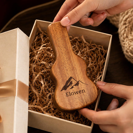 Personalized Guitar Pick Holder Case with Engraved Name