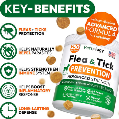 Flea and Tick Prevention Soft Chews for Dogs, 250 Count - photo 3