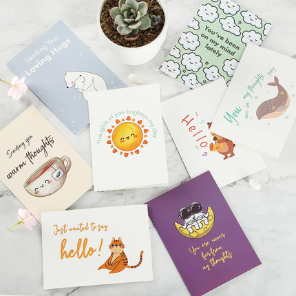 Thinking of You Cards with Envelopes, 20 Unique Design
