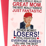 Funny Mother's Day Card for Mom or Wife