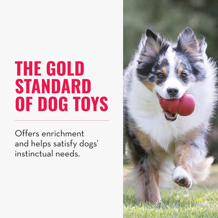 KONG Classic Stuffable Dog Toy - Fetch & Chew Toy for Dogs - Treat-Filling Capabilities & Erratic Bounce for Extended Play Time - Durable Natural Rubber Material - for Extra Small Dogs