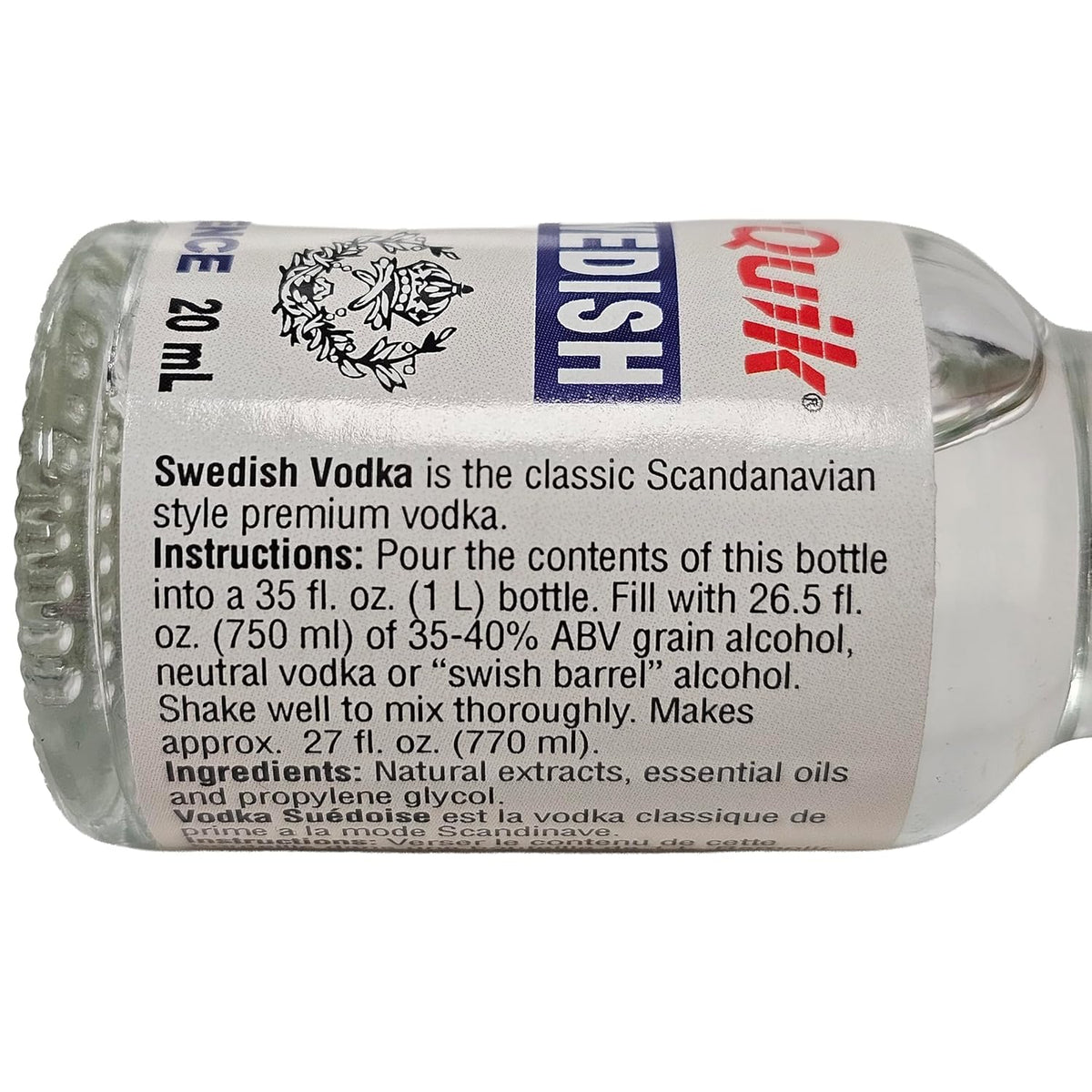 Natural Vodka Essence, 20 mL (Swedish Vodka) - photo 4
