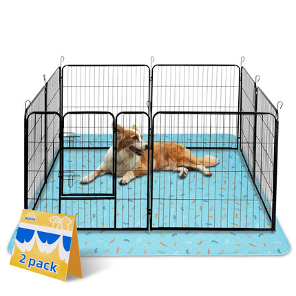 Washable Pee Pads for Dogs, Reusable Puppy Pads for Dog Playpen 2PC