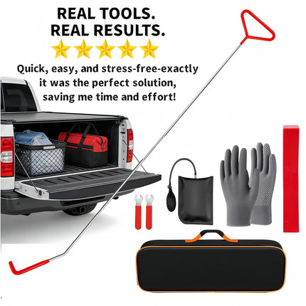 DENWAY 9pcs Tool Set，Car Cleaning Tool Set，Suitable for Cars, SUVs, Trucks, and RVs ﻿
