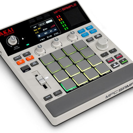 Akai Professional MPC Sample Standalone Portable Sampler, Sequencer and Effects Processor, with Rechargeable Battery, USB-C, Built-in Speaker and Microphone