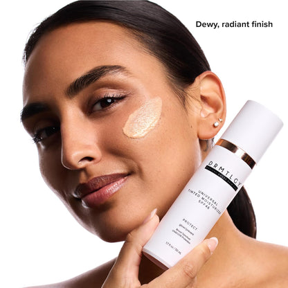 Universal Tinted Moisturizer SPF 46 – Hydrating Dewy Tinted Sunscreen for Face with Zinc Oxide & - photo 2