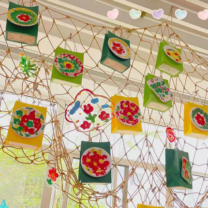2 PCS Fish Net Decorations,80 x 40 Inch,Ocean Themed Party Decor