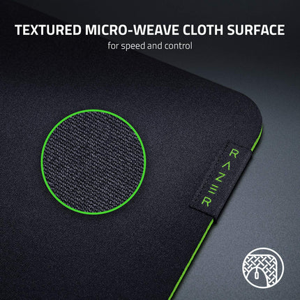 Razer Gigantus v2 Cloth Gaming Mouse Pad (3XL): Thick, High-Density Foam - Non-Slip Base - Classic Black
