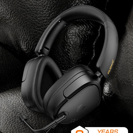 NUBWO HG04L Gaming Headset for PS5/PS4, Xbox Series X|S/Xbox One, Switch – 250g Lightweight, Clear Unidirectional Mic, Soft Memory Earmuffs, 3.5mm Jack for Gaming & Work - Black