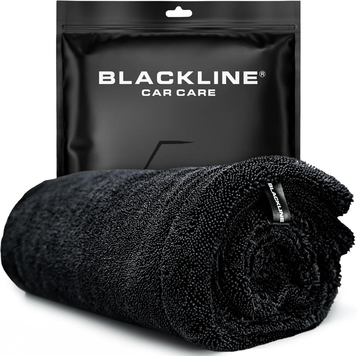 24" x 36" Twisted-Loop Microfiber Car Drying Towel, 1300GSM