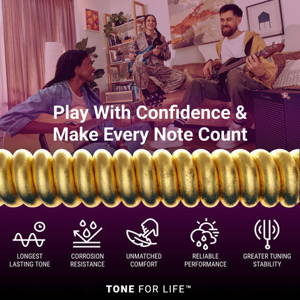 Elixir Strings, Acoustic Guitar Strings, 80/20 Bronze with POLYWEB Technology, Longest-Lasting Warm Tone with Comfortable Feel, 6 String Set, Medium 13-56