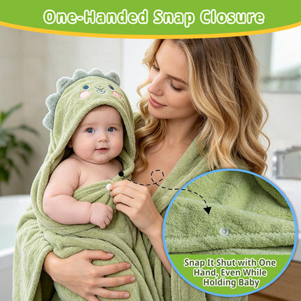Toddler Hooded Bath Towels 9PCS