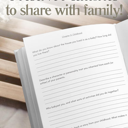 Aunt's Life Story Journal (Hardcover): A Meaningful Keepsake for Aunt to Share Her Journey and Memories, Book Includes 250+ Prompt Questions, Sentimental Gifts Idea, Mother's Day, Birthday & Christmas