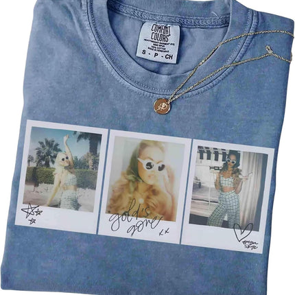 Handmade Fre-ya Sk-ye Portrait Shirt, Stars Alig-n Tour Selfie Star Concert Merch, Memorabilia Best Friend Matching Shirt Multicolor Women Kids