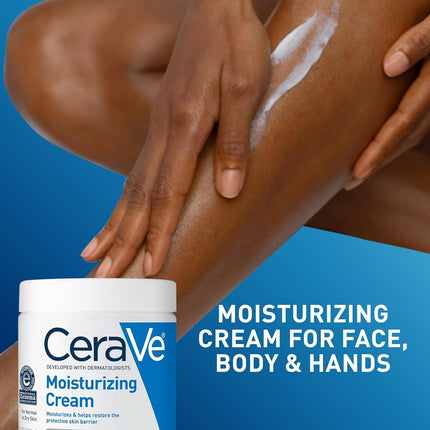 CeraVe Moisturizing Cream skin barrier restoration benefits