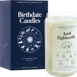 April 18 Aries Birthdate Scented Candle