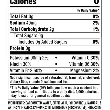 Bang Energy Blue Razz, Sugar-Free Energy Drink, 16-Ounce | Pack of 12