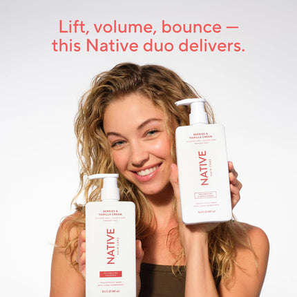 Native Volumizing Conditioner Berries & Vanilla Cream 16.5 fl Oz. | B0DXH4ZJN4