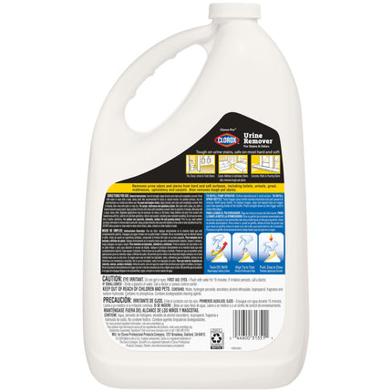 Urine Remover for Stains and Odors Refill, 128 Ounces (Package May Vary)