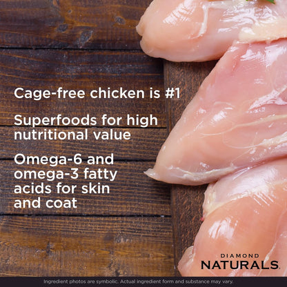 Small Breed Chicken and Rice Formula Adult Dry Dog Food with Protein from Real Chicken, Healthy Fats - photo 4