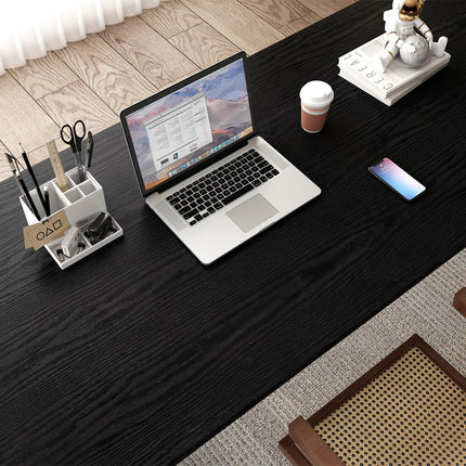 Black Wood Grain Wallpaper Contact Paper for Cabinets 118’’17.7’’
