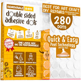 Double Sided Tape Sticky Dot Removable Putty No Trace Clear Sticky Tack Waterproof Stickers for Festival Decoration Picture Hanging Museum Wax Gel, Earthquake Putty Hanging Strips Mounting Dots